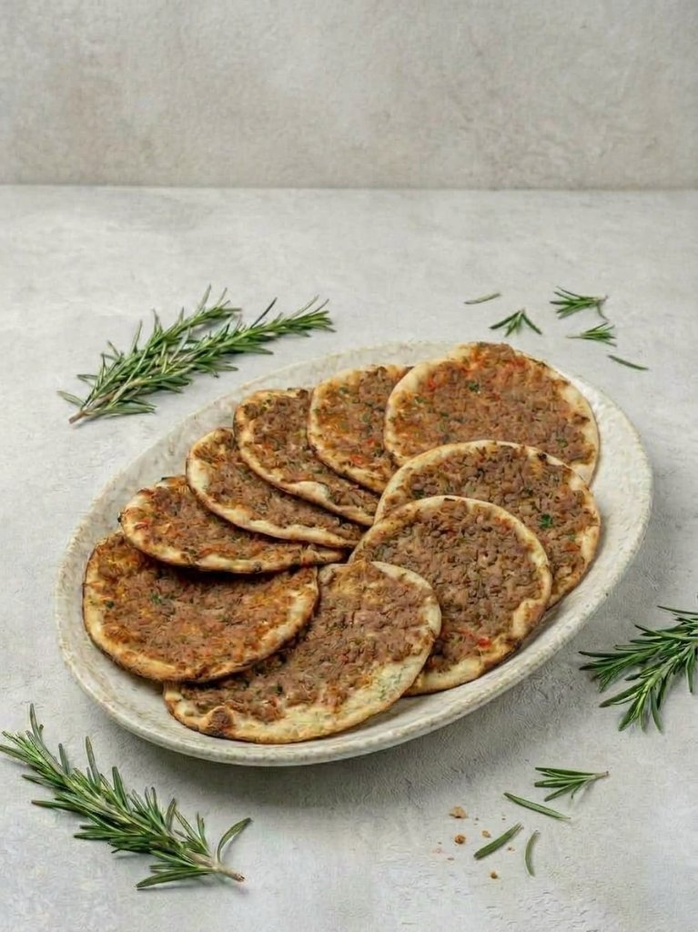 叙利亚烤肉饼 – 单人套餐（8件）